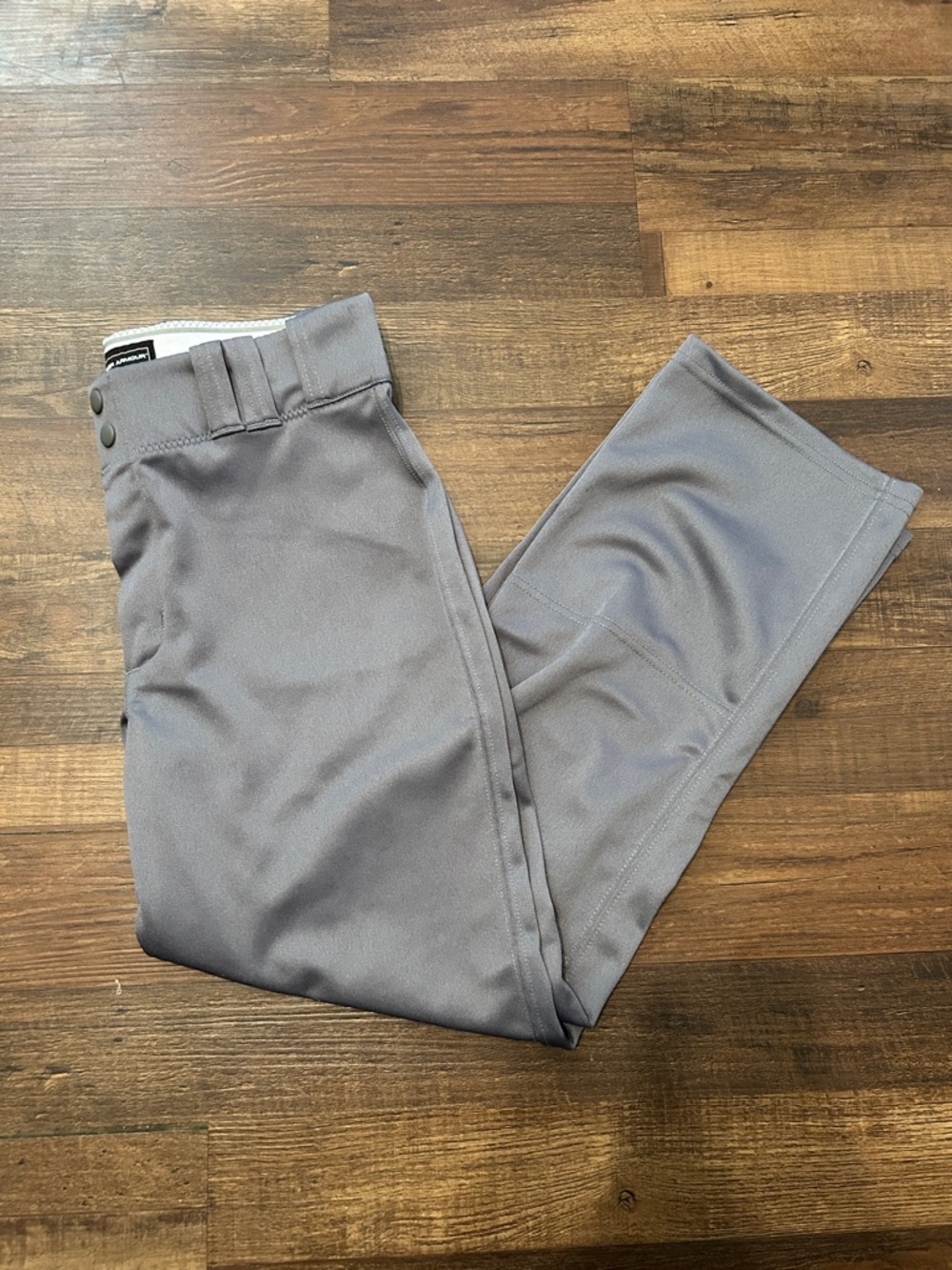 Under Armour Authentic Youth XL Gray Baseball Pants